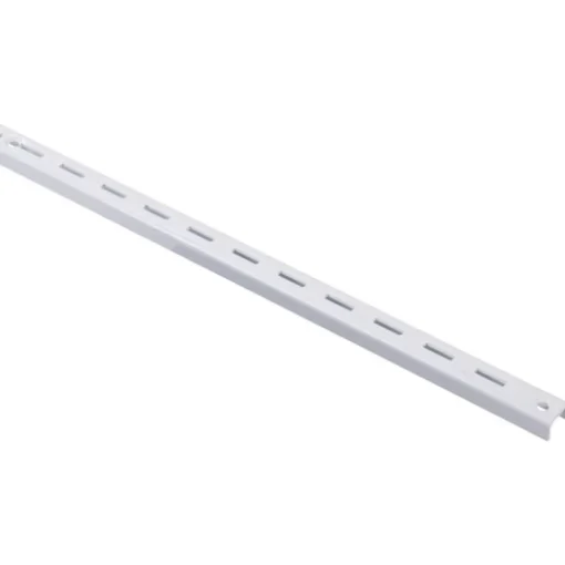 Knape & Vogt White Steel Regular Duty Bracket 24 in. L