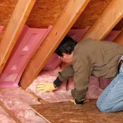 Knauf Eco Touch 16 in. W X 48 in. L X 10 in. 30 Kraft Faced Fiberglass Insulation Batt 69.33 sq ft
