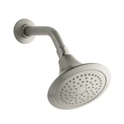 Kohler Forte Brushed Nickel 1 settings Showerhead 1.75 gpm