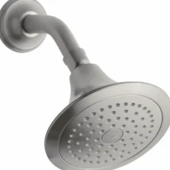 Kohler Forte Brushed Nickel 1 settings Showerhead 1.75 gpm