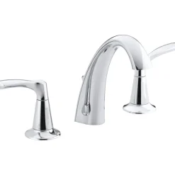 Kohler Mistos Polished Chrome Contemporary Widespread Bathroom Sink Faucet 8in. to 16 in.