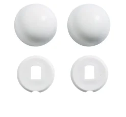 Kohler Toilet Bolt Caps White Plastic