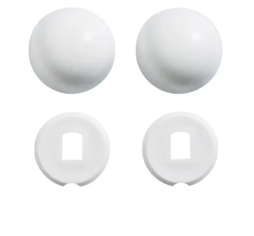 Kohler Toilet Bolt Caps White Plastic