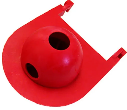 Korky Class Five Toilet Flapper Red For Kohler