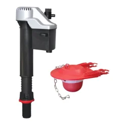 Korky QuietFILL Platinum Large 3 inch Flapper Fill Valve And Flapper Kit