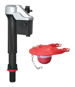 Korky QuietFILL Platinum Large 3 inch Flapper Fill Valve And Flapper Kit