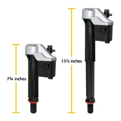 Korky QuietFILL Platinum Large 3 inch Flapper Fill Valve And Flapper Kit