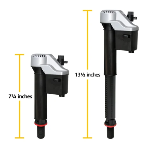 Korky QuietFILL Platinum Large 3 inch Flapper Fill Valve And Flapper Kit