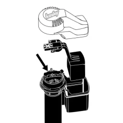 Korky Replacement Cap for Toilet Fill Valve Assembly Kit