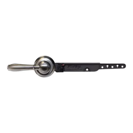 Korky StrongARM Faucet Style, Brushed Nickel Flush Handle