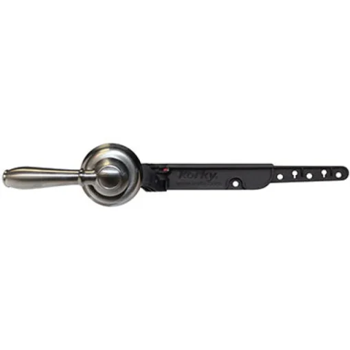 Korky StrongARM Faucet Style, Brushed Nickel Flush Handle