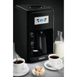 Krups Savoy 12 cups Black Coffee Maker