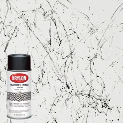 KRYLON Black Acid Free Decorative Finish Marbelizing Spray Paint 4 oz.