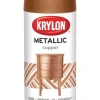 Krylon Brilliant Copper Metallic Spray Paint 12 oz. (Pack of 6)
