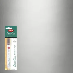 Krylon Chrome Gloss Short Cuts Paint Pen 1/3 oz. for Indoor Multi-Purpose Surface (Pack of 6)