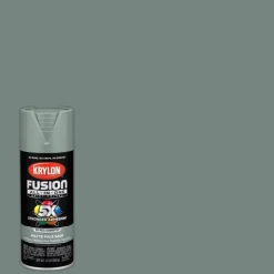 Krylon Fusion All-In-One Matte Pale Sage Paint + Primer Spray Paint 12 oz (Pack of 6).