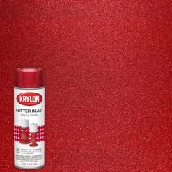 Krylon Glitter Blast Cherry Bomb Spray Paint 5.75 oz (Pack of 6)