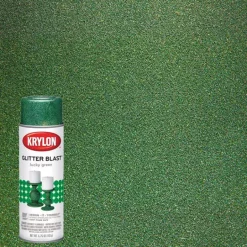Krylon Glitter Blast Lucky Green Spray Paint 5.75 oz (Pack of 6)