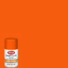 Krylon Short Cuts Gloss Glow Orange Spray Paint 3 oz. (Pack of 6)
