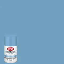 Krylon Short Cuts Gloss Turquoise Indoor Acid-Free UV-Resistant Spray Paint 3 oz. (Pack of 6)