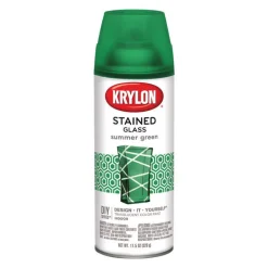 Krylon Stained Glass Summer Green Spray Paint 11.5 oz.