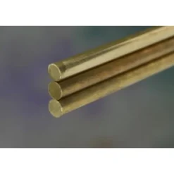 K&S 5/32 in. D X 12 in. L Brass Rod 1 pk