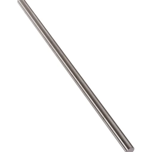 K&S 7/16 in. D X 12 in. L Stainless Steel Unthreaded Rod