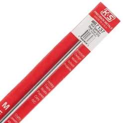 K&S 3/16 in. D X 12 in. L Stainless Steel Unthreaded Rod