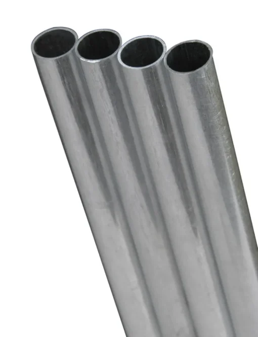 K&S 3/16 in. Dia. x 36 in. L Round Aluminum Tube (Pack of 6)