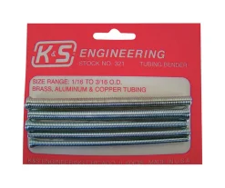 K&S 3/16 in. Tubing Bender 4-3/8 in. L Silver 5 pk