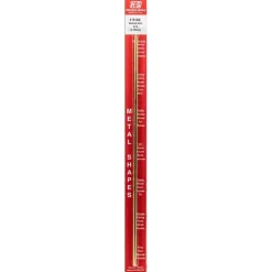 K&S 5/16 in. W X 12 in. L Rectangular Brass Tube 1 pk