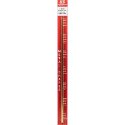 K&S 3/32 in. W X 12 in. L Square Brass Tube 2 pk