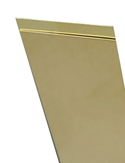 K&S 0.064 in. x 1/4 in. W x 36 in. L Brass Metal Strip (Pack of 4)