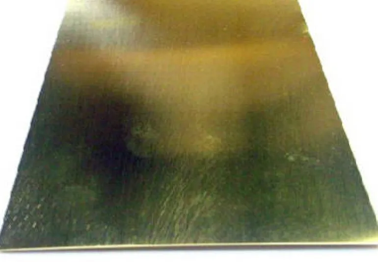 K&S 0.093 in. x 1/4 in. W x 36 in. L Brass Metal Strip (Pack of 4)