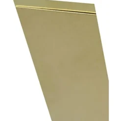 K&S 0.064 in. x 1/2 in. W x 36 in. L Brass Metal Strip (Pack of 3)