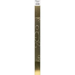 K&S 0.032 in. X 1 in. W X 12 in. L Mill Brass Metal Strip