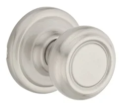 Kwikset Cameron Satin Nickel Passage Lockset 1-3/4 in.