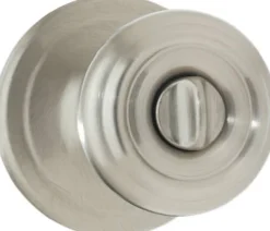 Kwikset Cameron Satin Nickel Privacy Lockset 1-3/4 in.