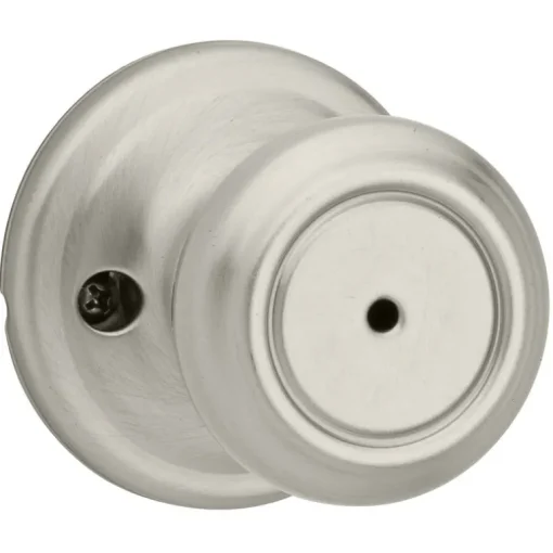 Kwikset Cameron Satin Nickel Privacy Lockset 1-3/4 in.