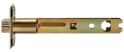 Kwikset Polished Brass Gold Steel Door Latch 1 pk