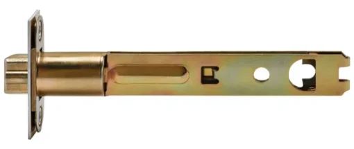 Kwikset Polished Brass Gold Steel Door Latch 1 pk