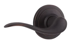 Kwikset Tustin Venetian Bronze Dummy Lever Left Handed