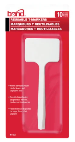 LABELS T WHITE 5" PK/10