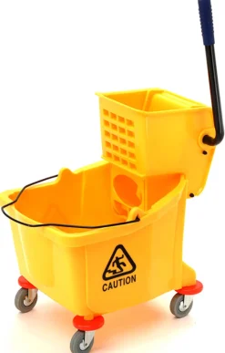Laitner Brush Company Yellow Mop Bucket 26 qt. Capacity