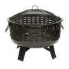 Landmann Fireglow Wood Fire Pit 23 in. H X 25.25 in. W X 28 in. D Steel