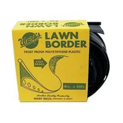 LANDSCP EDG BLK 4"HX20'L