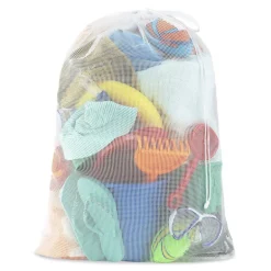 LAUNDRY BAG POLY WH 6"W