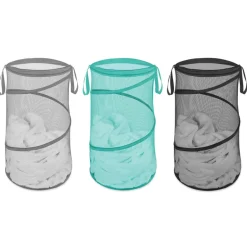 LAUNDRY HMPR COLPSL 15"W