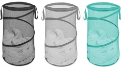 LAUNDRY HMPR COLPSL 15"W