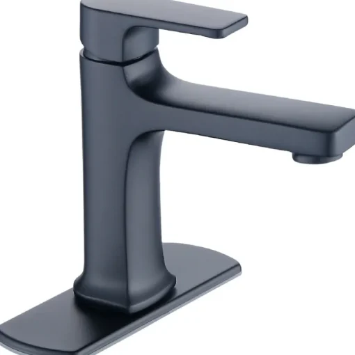LAVATORY FAUCET BLK DEAN